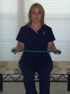 External Rotation wth theraband