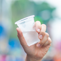 Sensory re-education with Dixie cup Sensory re-education with cup of water