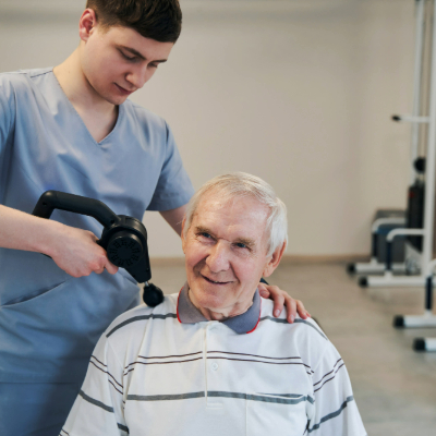 How to massage stroke patients?