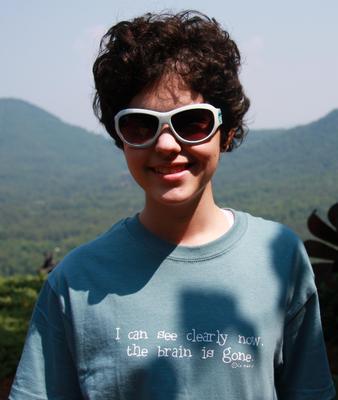 Notice the Caption on Alex's Shirt :)